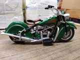 NOS Hamilton Collection 1948 Indian Motorcycle Sculpture 0540 w/COA Orig Package