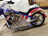 NOS Hamilton Collection Standing Strong Motorcycle Sculpture 1123A COA Orig Box!