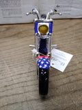 NOS Hamilton Collection Standing Strong Motorcycle Sculpture 1123A COA Orig Box!
