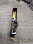 Zippo 1987 US Ship John F Kennedy CV 67 Cigarette Lighter Black Matte Nice Snap!