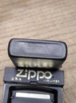 Zippo 1987 US Ship John F Kennedy CV 67 Cigarette Lighter Black Matte Nice Snap!