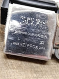 Zippo 1989 USS Ship Capodanna FF 1093 Cigarette Lighter Brushed Stainless Nice!