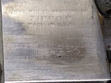 Vtg Zippo 1932 1982 Commemorative Solid Brass Cigarette Lighter Slashed Initials