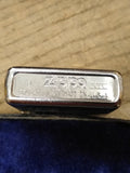 Vtg Zippo 1998 Cigarette Lighter Brushed Chrome Nice Snap Made In USA!