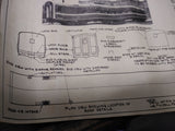 NOS HO Gauge Blue Line Streamlined Model Kit Penn C-5 Coach Car Metal Body Box