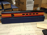 NOS HO Gauge Blue Line Streamlined Model Kit S.P Combination Car Metal Body Box