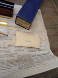 NOS HO Gauge Blue Line Streamlined Model Kit PRR 18 Roomette Car Metal Body Box