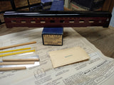 NOS HO Gauge Blue Line Streamlined Model Kit PRR 18 Roomette Car Metal Body Box