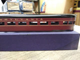 NOS HO Gauge Blue Line Streamlined Model Kit PRR Observation Car Metal Body Box
