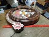 Vtg 1970's Stroh's Beer Lighted Sign Draft For Beer Lovers Mancave Works 18 x 20