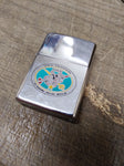Vtg 1979 Zippo USS Truxtun CGN 35 Cigarette Lighter Nice Snap Good Shape USA!