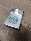 Vtg 1979 Zippo USS Truxtun CGN 35 Cigarette Lighter Nice Snap Good Shape USA!