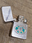 Vtg 1979 Zippo USS Truxtun CGN 35 Cigarette Lighter Nice Snap Good Shape USA!