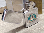 Vtg 1979 Zippo USS Truxtun CGN 35 Cigarette Lighter Nice Snap Good Shape USA!