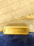 Vtg 2001 Zippo Brass Case Cigarette Lighter Nice Snap Made In The USA!