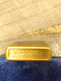 Vtg 2001 Zippo Brass Case Cigarette Lighter Nice Snap Made In The USA!