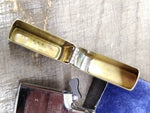 Vtg 2001 Zippo Brass Case Cigarette Lighter Nice Snap Made In The USA!