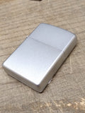 Vtg Sealed NOS 2004 Zippo Cigarette Lighter Matte Silver Made In The USA