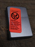 Vtg Sealed NOS 2004 Zippo Cigarette Lighter Matte Silver Made In The USA