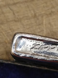 Vtg 1962 Zippo Cigarette Lighter Bruce Love Paula Pat 2517191 Chrome USA!