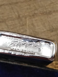 Vtg 1962 Zippo Cigarette Lighter Bruce Love Paula Pat 2517191 Chrome USA!
