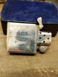 Vtg 1962 Zippo Cigarette Lighter Bruce Love Paula Pat 2517191 Chrome USA!