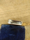 Vtg 1976 Zippo Cigarette Lighter Pin Striped No Initials Chrome Good Snap USA!