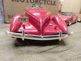 Vtg ERTL Diecast Toy 1935 Auburn Boattail Speedster 1:18 Scale Red Very Nice!