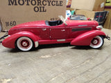 Vtg ERTL Diecast Toy 1935 Auburn Boattail Speedster 1:18 Scale Red Very Nice!
