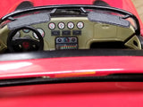 Vtg Burago Dodge Viper RT/10 Diecast Toy Sports Car 1:18 Scale Red Very Nice!