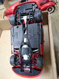 Vtg Burago Dodge Viper RT/10 Diecast Toy Sports Car 1:18 Scale Red Very Nice!