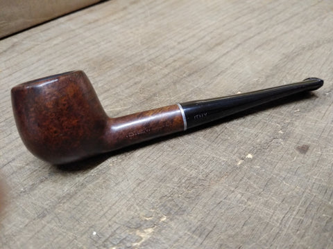 Vtg Brewster Imported Briar Apple Shape Smoking Pipe with Stinger Good Shape