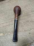 Vtg Brewster Imported Briar Apple Shape Smoking Pipe with Stinger Good Shape