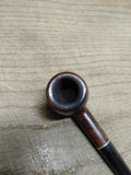 Vtg Brewster Imported Briar Apple Shape Smoking Pipe with Stinger Good Shape