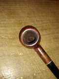 Vtg Brewster Imported Briar Apple Shape Smoking Pipe with Stinger Good Shape