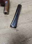 Vtg Brewster Imported Briar Apple Shape Smoking Pipe with Stinger Good Shape