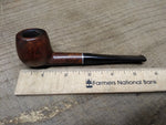 Vtg Brewster Imported Briar Apple Shape Smoking Pipe with Stinger Good Shape