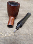 Vtg Supermaster Imported Briar Dublin Shape Smoking Pipe with Stinger Good Shape