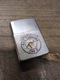 Vtg 1958 Zippo Ship USS Canberra Cag 2 Cigarette Lighter 2 Sided USA