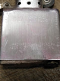Vtg 1958 Zippo Ship USS Canberra Cag 2 Cigarette Lighter 2 Sided USA