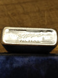 Vtg 1958 Zippo Ship USS Canberra Cag 2 Cigarette Lighter 2 Sided USA