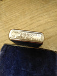 Vtg Zippo Pat. 2032695 3 Barrel Cigarette Lighter 1937 1950 Bradford Pa USA