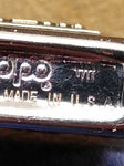 Vtg 1991 Zippo Slim Advertising Cigarette Lighter Salem Pewter Emblem