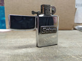 Vtg 1991 Zippo Slim Advertising Cigarette Lighter Salem Pewter Emblem