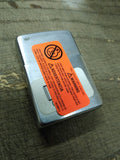 Vtg 1962 Zippo Factory Refurbished Sealed Cigarette Lighter Pat 2517191 Pat Pend