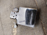 Vtg 2001 Zippo Cigarette Lighter Initial RRB Bradford Pa USA