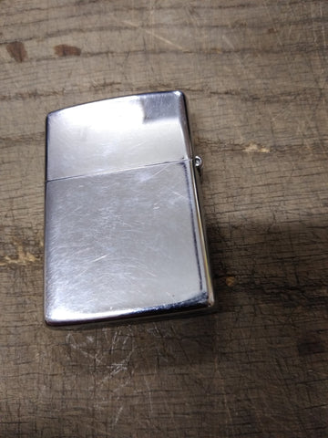 Vtg 1992 Zippo Cigarette Lighter Polished Chrome Nice Shape Bradford Pa USA