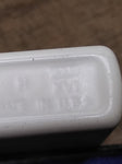 Vtg 2000 Zippo Logo Cigarette Lighter Merry Christmas White Matte Green Enamel