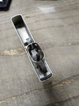 Vtg 2000 Zippo Logo Cigarette Lighter Merry Christmas White Matte Green Enamel