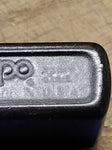 Vtg 1998 Zippo Cigarette Lighter Black Matte Marlboro Adventure Compass